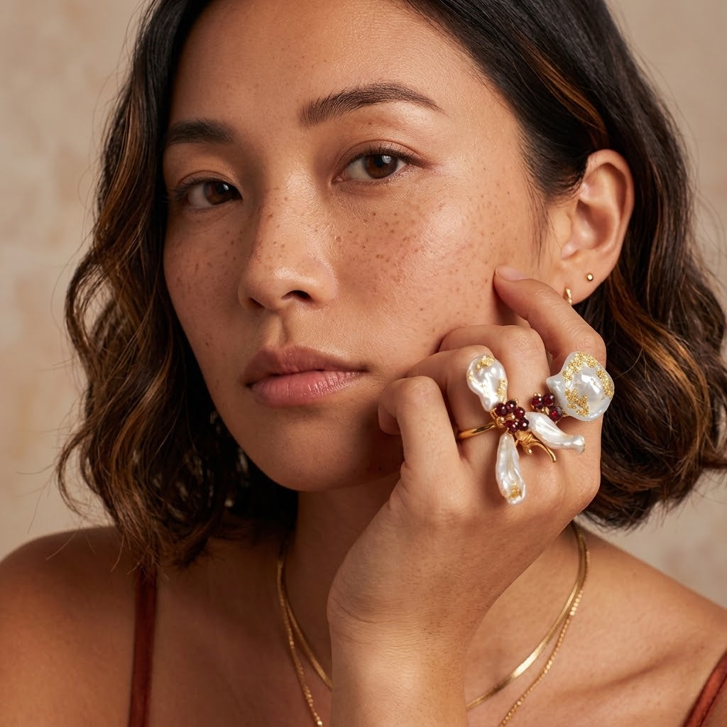 Bague Sculpture Baroque
